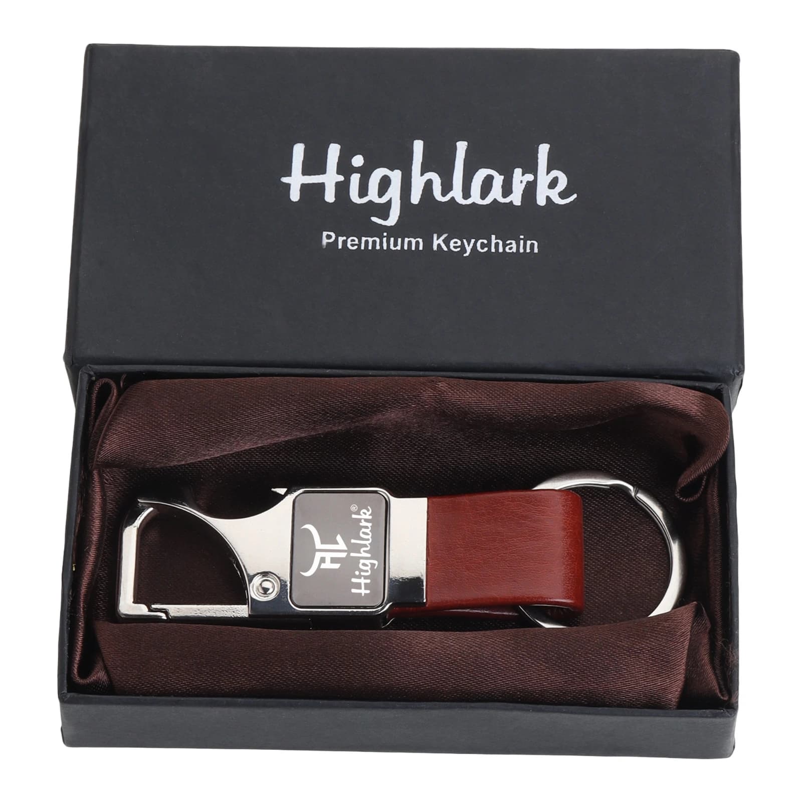 Highlark Keychain for Men & Women | Car & Bike Key Ring Holder | Rust-Resistant Metal Hook | Durable Gift Keychain 1
